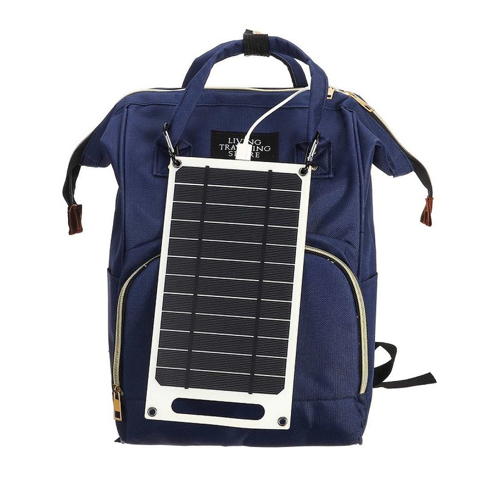Solar Panel Monocrystalline - Портативная гибкая солнечная панель 10 Вт,