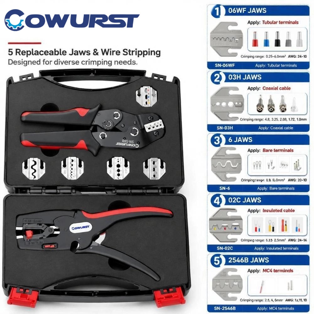 Mc4 Crimping Tool - Многофункциональные обжимные клещи 58B с 5
