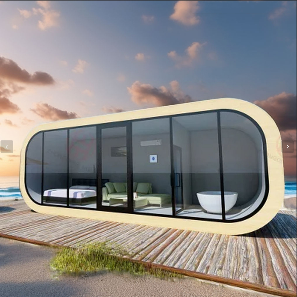 Renewable Energy Yes Please - Экологичный модульный дом-контейнер Apple Cabin на