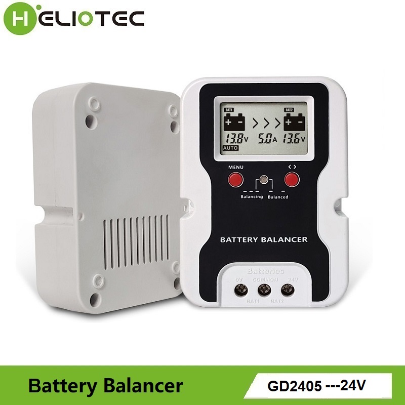 HELIOTEC 24В LED-дисплейный ба – обзор и цена Battery Equalizer Balancer