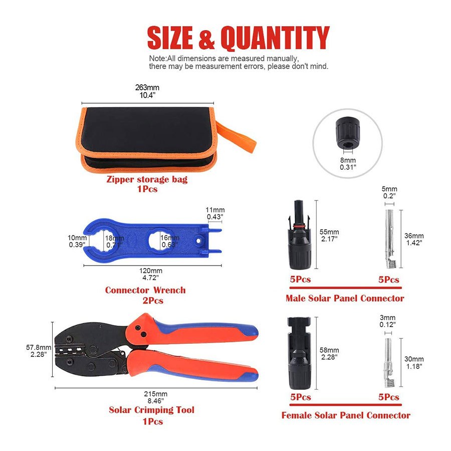 Инструменты для обжима солнечн – обзор и цена Mc4 Crimping Tool