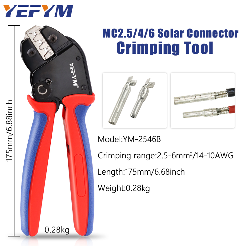 Инструмент для обжима солнечны – обзор и цена Mc4 Crimping Tool