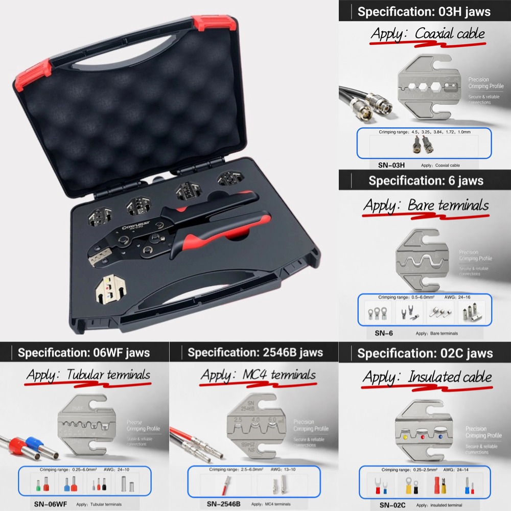 Многофункциональные обжимные к – обзор и цена Mc4 Crimping Tool