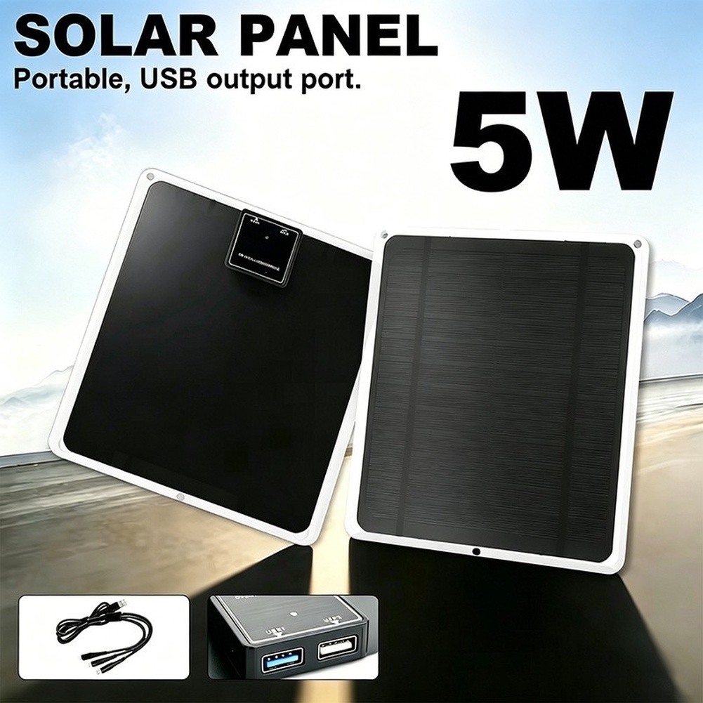 Складная солнечная панель 5 Вт – обзор и цена Solar Panel Monocrystalline